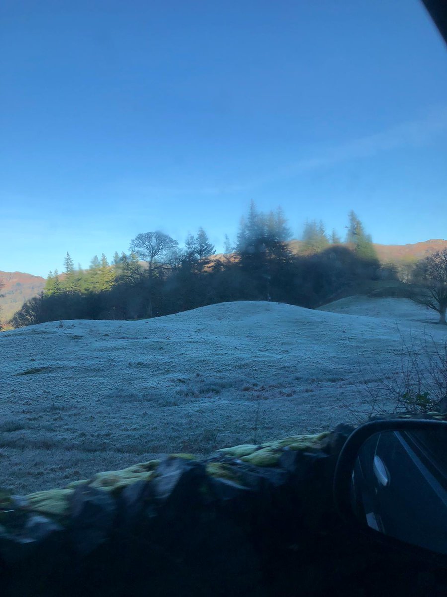 Greetings from a slightly misty and chilly Lake District 😁