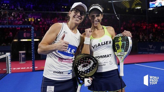 martamarreromar's tweet photo. Oleee que emoción y felicidad 😆!!! Vamooos estamos en la final del #masterfinal !!
Mañana a dejarnos la piel como hoy @luciasainzp !!!
@JuanAldayPizzi 
10am en el increible #madridarena !!
Gracias a tod@s los que estáis siempre ahí alentándome!! https://t.co/GCIPVoEr3F