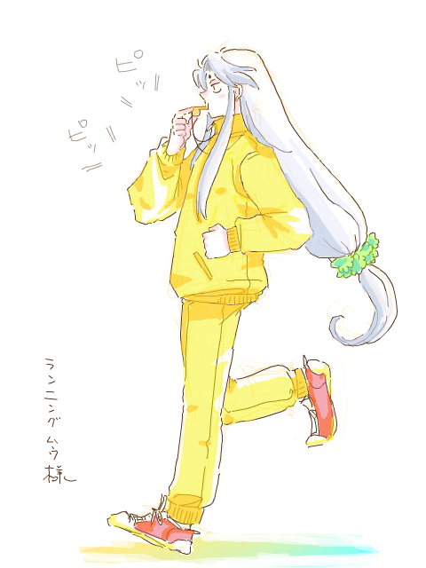 手ブロ再掲
これは手癖で描いたらモミアゲが長すぎたムウ 