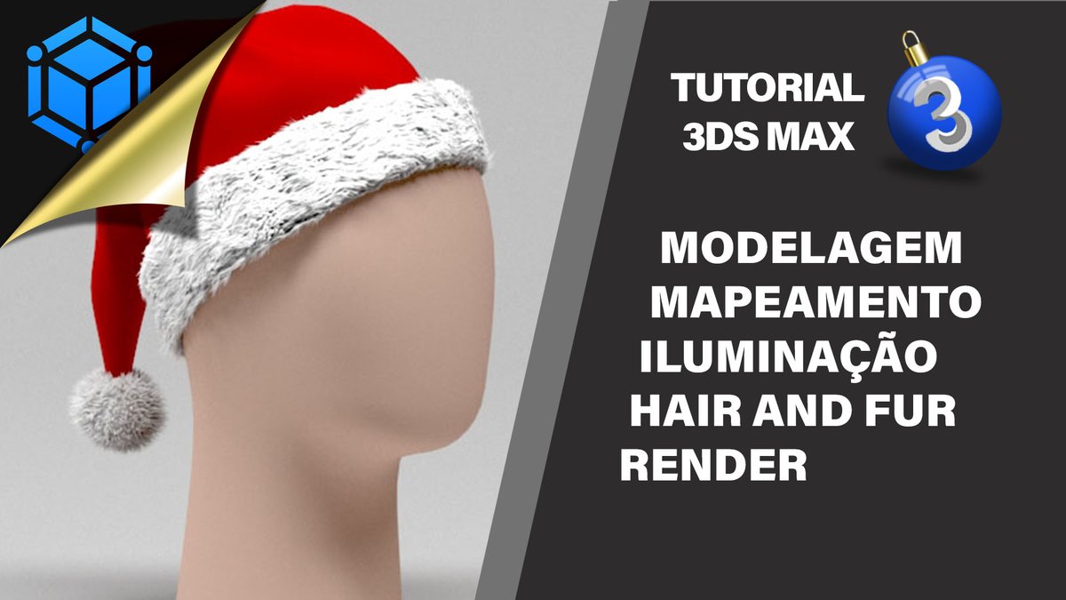 GfxTotal's tweet photo. 😍 Como Criar Gorro 3D com 3ds Max, Hair-And-Fur e Vray
Chegamos a mais um dezembro e para já entrarmos no clima de natal vamos aprender a modelar um gorro vermelho de papai Noel.🎅
Para assistir o tutorial gratuitamente clique no link abaixo:👇
https://t.co/pL21KNSszh https://t.co/aojQy9qbsX