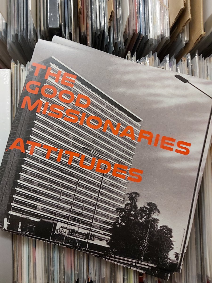 HarbingerSound's tweet image. Good Missionaries- Attitudes. 10" EP. Four tracks from early 1980. High quality lathe cut limited to #20 copies. Only available from the shop.