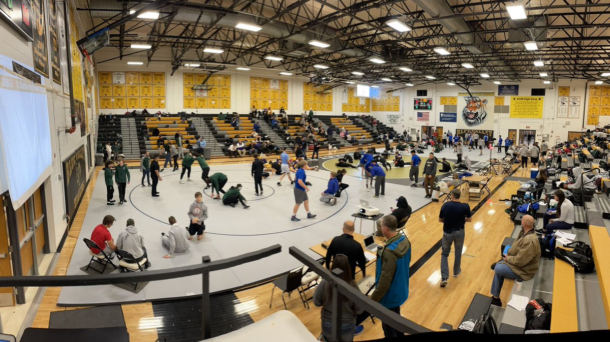 Day 2 at the Johnson County Classic.  Wrestling begins at 9am. Come out and watch the Tigers get after it <a href="/bvwrestling/">Blue Valley Wrestling</a>