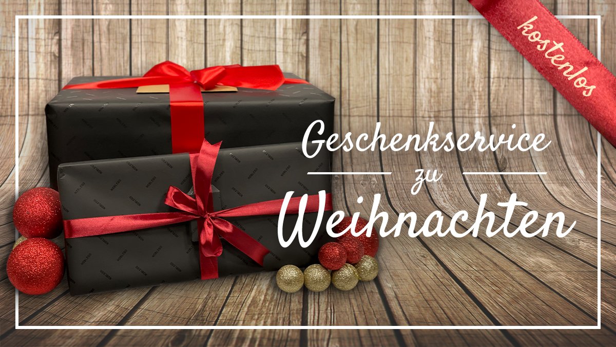 Genuss geschmackvoll verpackt. Auf Wunsch auch mit handgeschriebener Weihnachtskarte. Geschenke von Noblego sind die schönsten ❤️