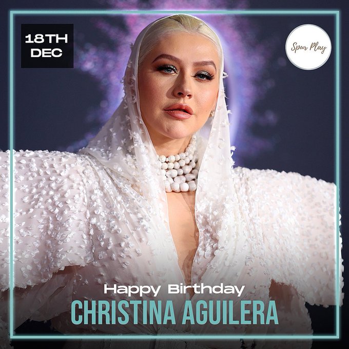 Happy Birthday Christina Aguilera. The multiple Grammy award winning singer turns 41 today  Getty 