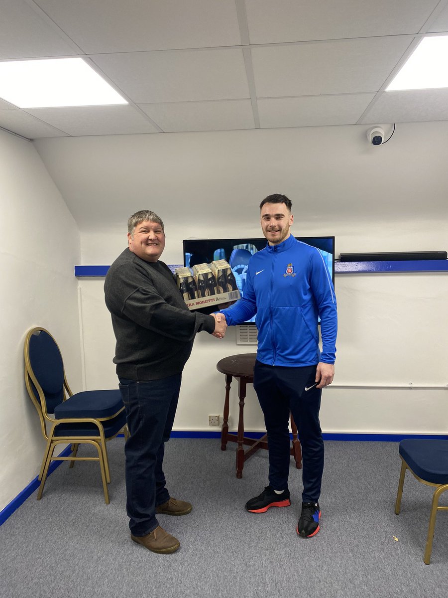HfdLadsClubFc's tweet photo. STATION MOTORS MOTM AWARD💙🤝

As voted for by ‘Station Motors’ who were our match sponsors for todays game, todays Man of The Match award goes to @Jordburke 👏

Again a massive thank you to ‘Station Motors’ for sponsoring our game😁

#WeAreLadsClub🦁 https://t.co/gIJg4ZFPEB