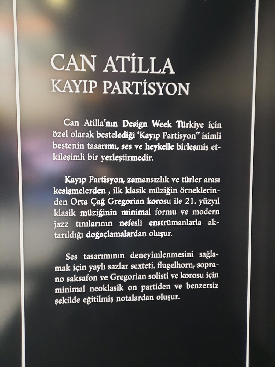 muzikbilimci's tweet photo. #vuralyıldırım #desingweek #tasarım #Sergi #exhibition #future https://t.co/QkM2t1KVtE