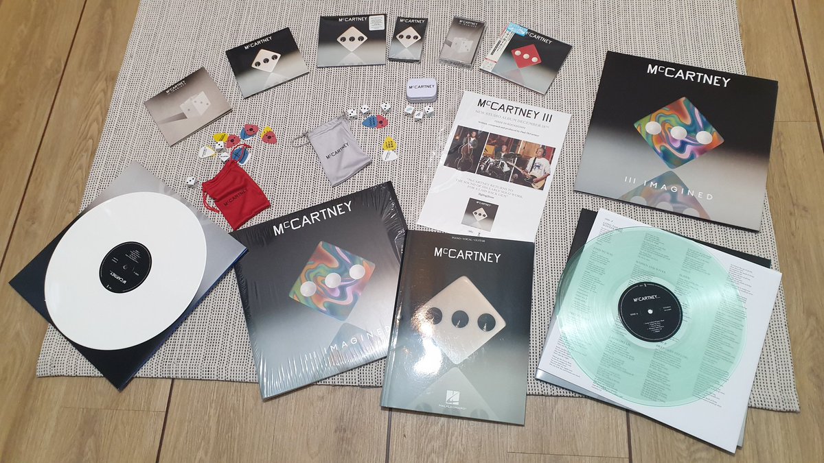 Doing a little #McCartneyIII themed recording this afternoon, it appears I may have gone overboard over the year. Not as much as some of you though I suspect!