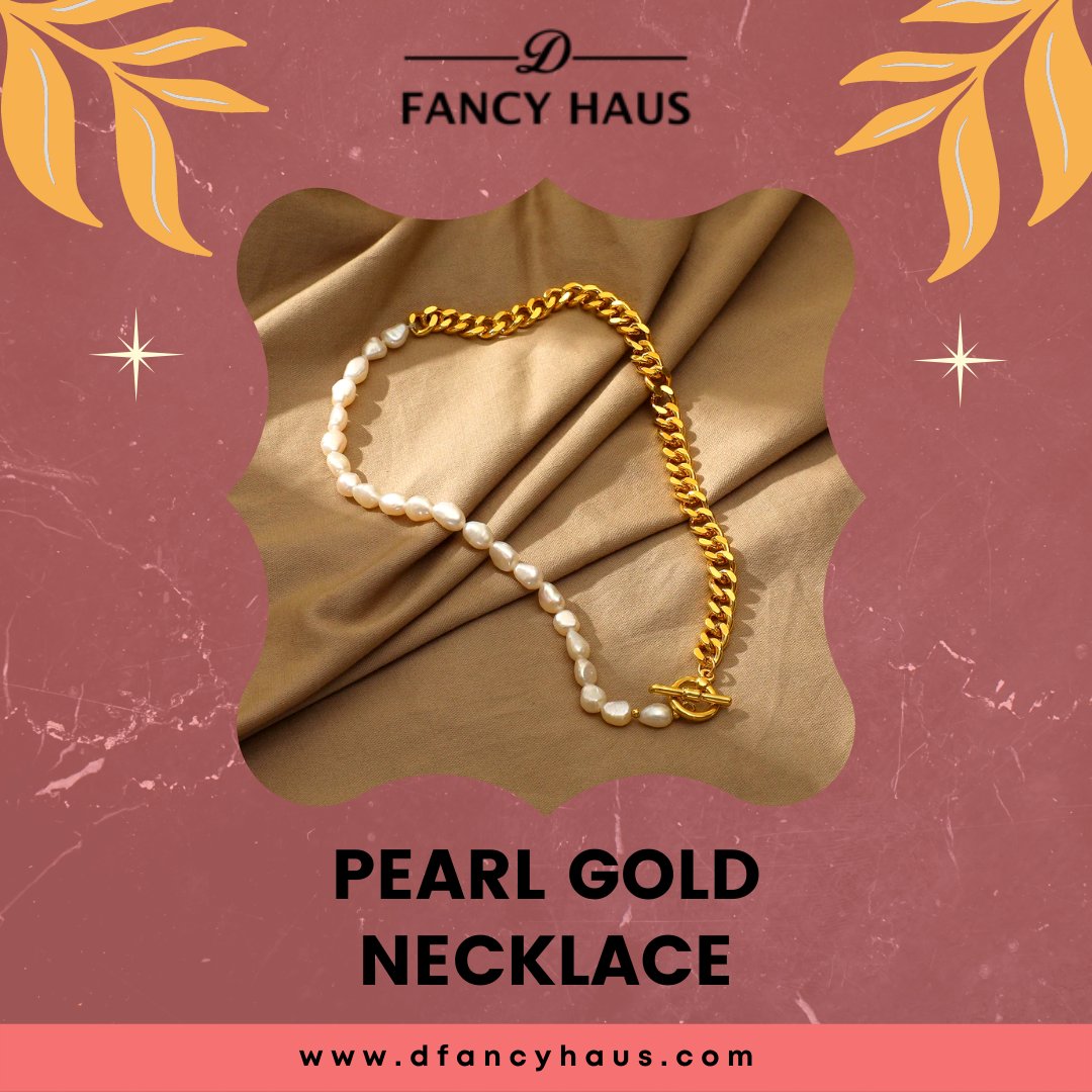 shopdfancyhaus's tweet photo. PEARL GOLD NECKLACE😊😊

This casual and chic gold necklace features pearls on the other side.

- Material: Titanium Steel, Gold Plated, Freshwater Pearl
- Color: Gold
- Imported

Checkout Now :

🌐 https://t.co/VILiv0pjkb

📧 info@dfancyhaus.com
.
.
.
.
.
#fancyhaus #fashion https://t.co/ul4HhZwkVX