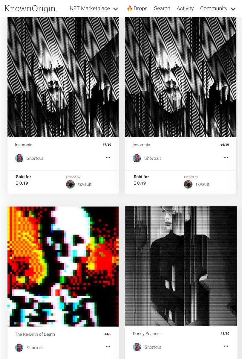 unityofmulti's tweet image. ⚡️Wow!💥

Thanks a lot to @tomkysar for picking up 4 editions of my @KnownOrigin_io works!

You're definitely making my day! 🎉