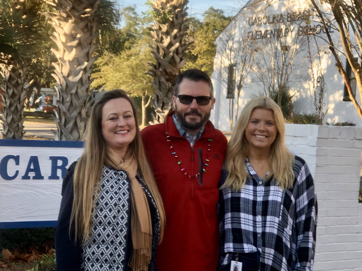 This week, we celebrated the hard work &amp; dedication of Mr. Eddie Jackson, our school mental health counselor for over 10 years of service. Thank you for your support of our #CBSeaStar students &amp; families!  We look forward to visiting your new counseling space in <a href="/CarolinaBeachNC/">Visit Carolina Beach, NC</a>