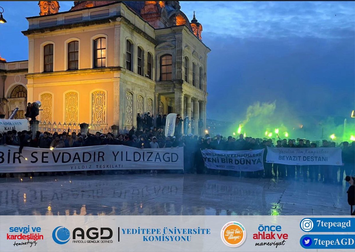 7tepeAGD's tweet photo. 📌 İstanbul Şube Üniversite Komisyonu geleneksel sabah namazı buluşması https://t.co/dP9uk4VbLd