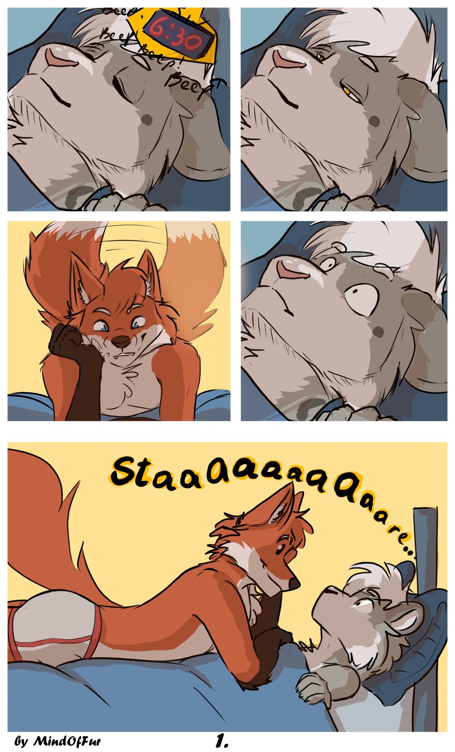 MindOfFur 🔞 (Mof) on X: Aroused and Confused - page 1 furry yiff comic  t.co2PJ545n4GO  X