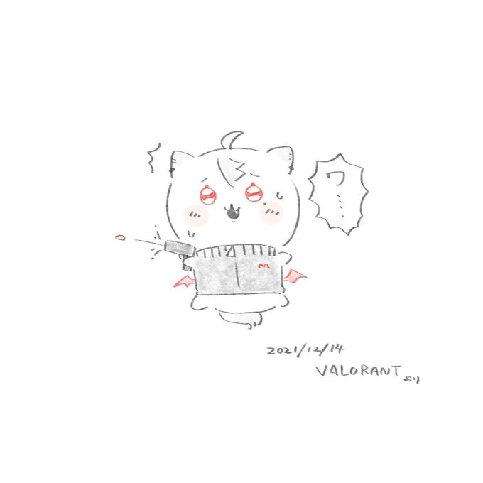 某日のヴァロのちいくず #KuzuArt 