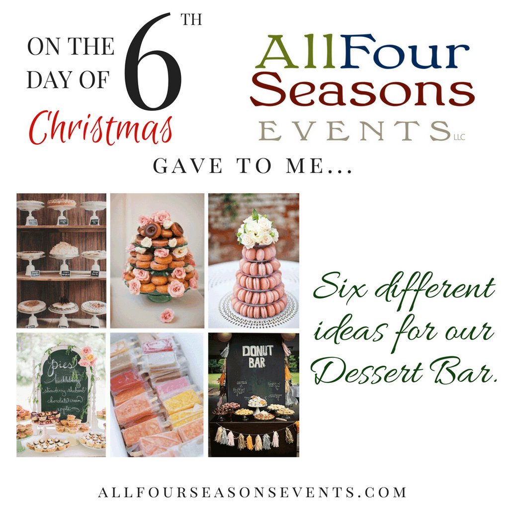 All4SeasonsEvnt's tweet photo. Perhaps you'd like to provide sweet bites in addition to your wedding cake? #AllFourSeasonsEvents can help you come up with the perfect sweet bite(s) to fit in with your wedding theme.
#RecentlyEngaged #DenverWeddingPlanner #BoulderWeddingPlanner #ColoradoWeddingPlanner https://t.co/DppURoFZpe
