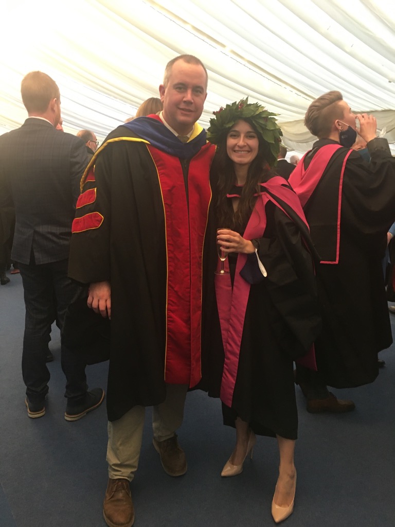 Stevenson_Lab's tweet photo. Excited to share that Dr Elisabetta Tolla @Eli_Tolla has graduated from @UofGMVLS Such a wonderful experience to see and share in Eli's graduation day. Congratulations again! https://t.co/PAaj1QDSGN