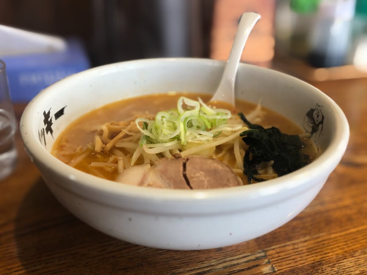syrimisy's tweet photo. ラーメンロッキー狩勝店で辛味噌。くせになる味🍜 https://t.co/JqIq53itTH