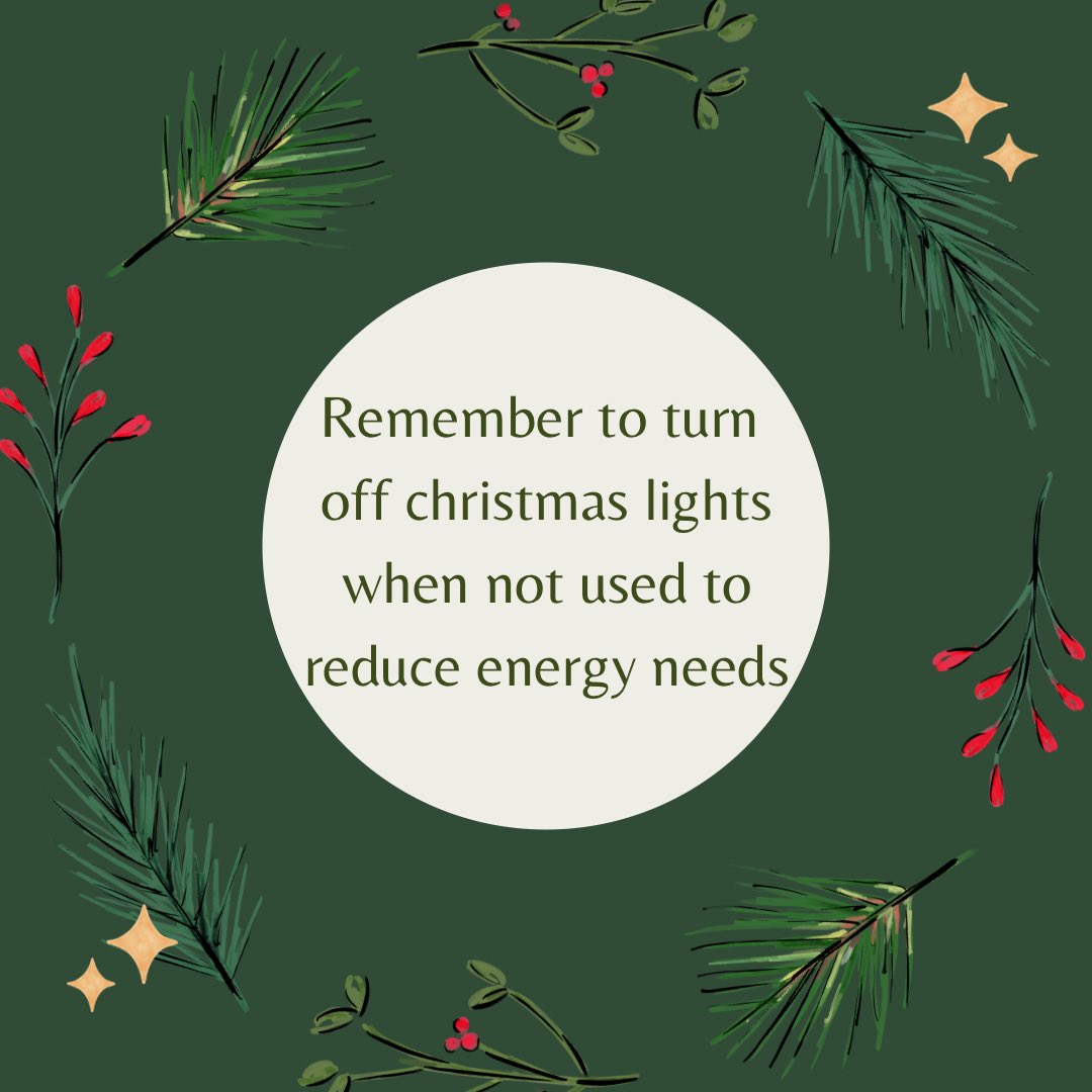 It’s Day 18 of our #sustainable #AdventCalendar! Even though all the lights look beautiful, don’t forget to turn them off when you’re not at home! #WeAreWestminster #ChristmasLights <a href="/UniWestminster/">University of Westminster</a> @Change4GoodUoW
