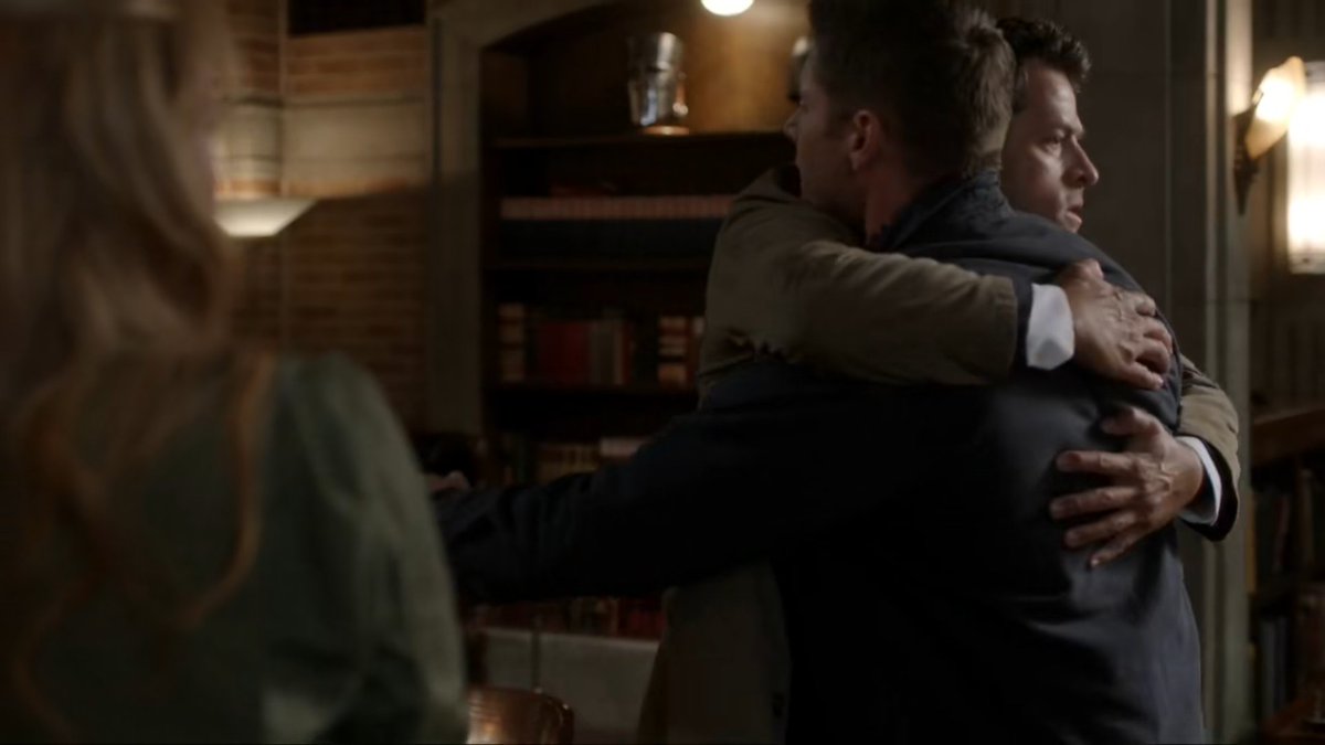 CasIsLoved's tweet photo. Castiel's                     Dean's 
"he's mine"                "he's mine"
hug                              hug https://t.co/mo6ny3DeMT