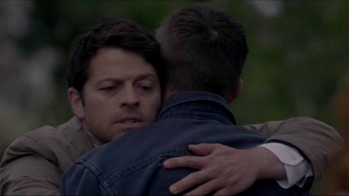 CasIsLoved's tweet photo. Castiel's                     Dean's 
"he's mine"                "he's mine"
hug                              hug https://t.co/mo6ny3DeMT