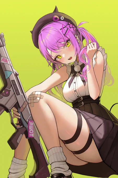 💜常闇トワ🔫 
#TOWART 