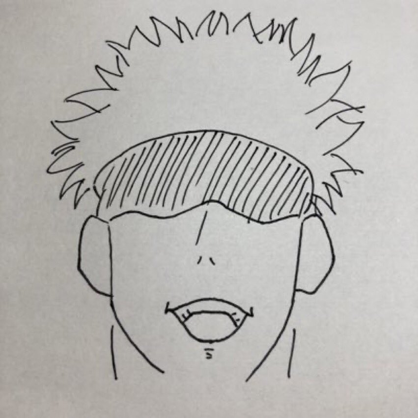 glasses_jc's tweet photo. 五条先生描いてみました https://t.co/ISGknNgxGx