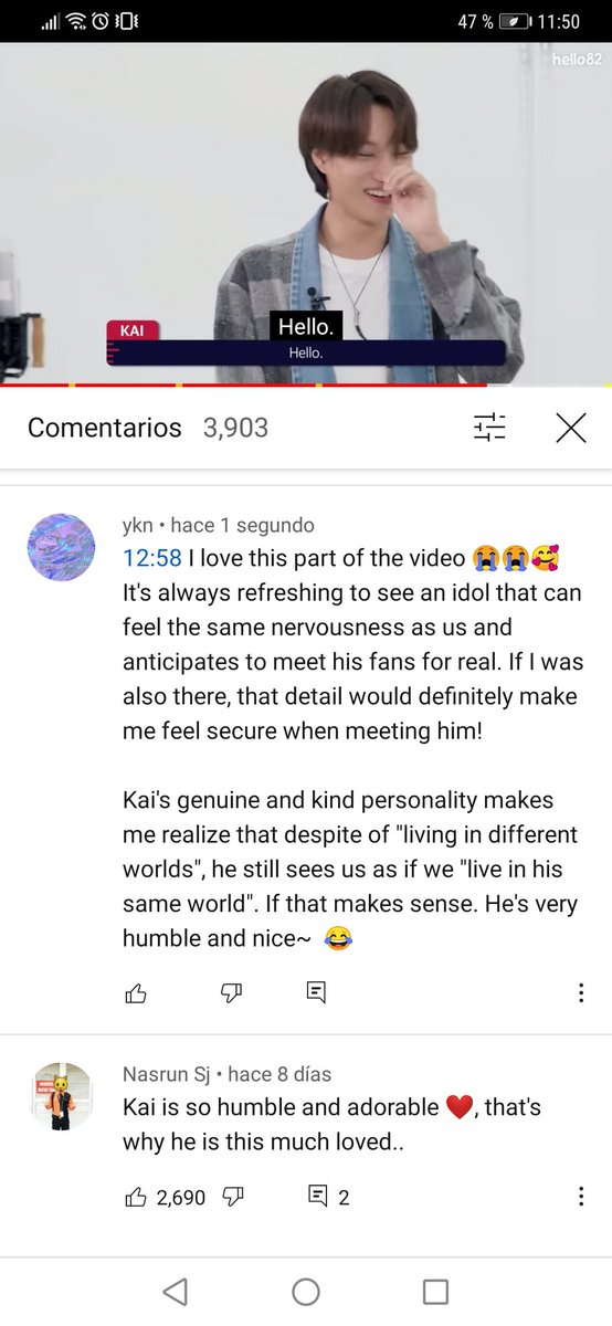 fnv9424's tweet photo. @hello82official Thank you so much for this event 🤩🐻 I enjoyed this video a lot! I wish I was one of those lucky fans haha 

🔗 https://t.co/HnwjnSiASn

#KAI #hello82 #KAIxhello82 #RevealYourBias @hello82official https://t.co/Q0aUBlxO0X