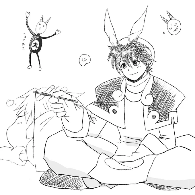 久しぶりに描いた。 