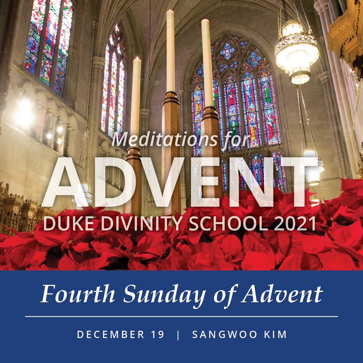DukeDivAlumni's tweet image. In preparation for the Fourth Sunday of Advent, Duke Divinity presents this meditation by Sangwoo Kim, Senior Director of the Methodist House of Studies and the Wesleyan Formation Initiatives, and more: 

tinyurl.com/mr34p48t