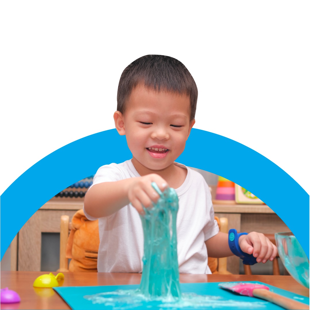 SLIME! The most requested activity at the hospital! A little glue, food colouring and some camp magic turns a patient room into a mad science laboratory. @VWCanada is matching your donation when you gift a slime kit to a Camper today! Donate here: bit.ly/3IivdsP