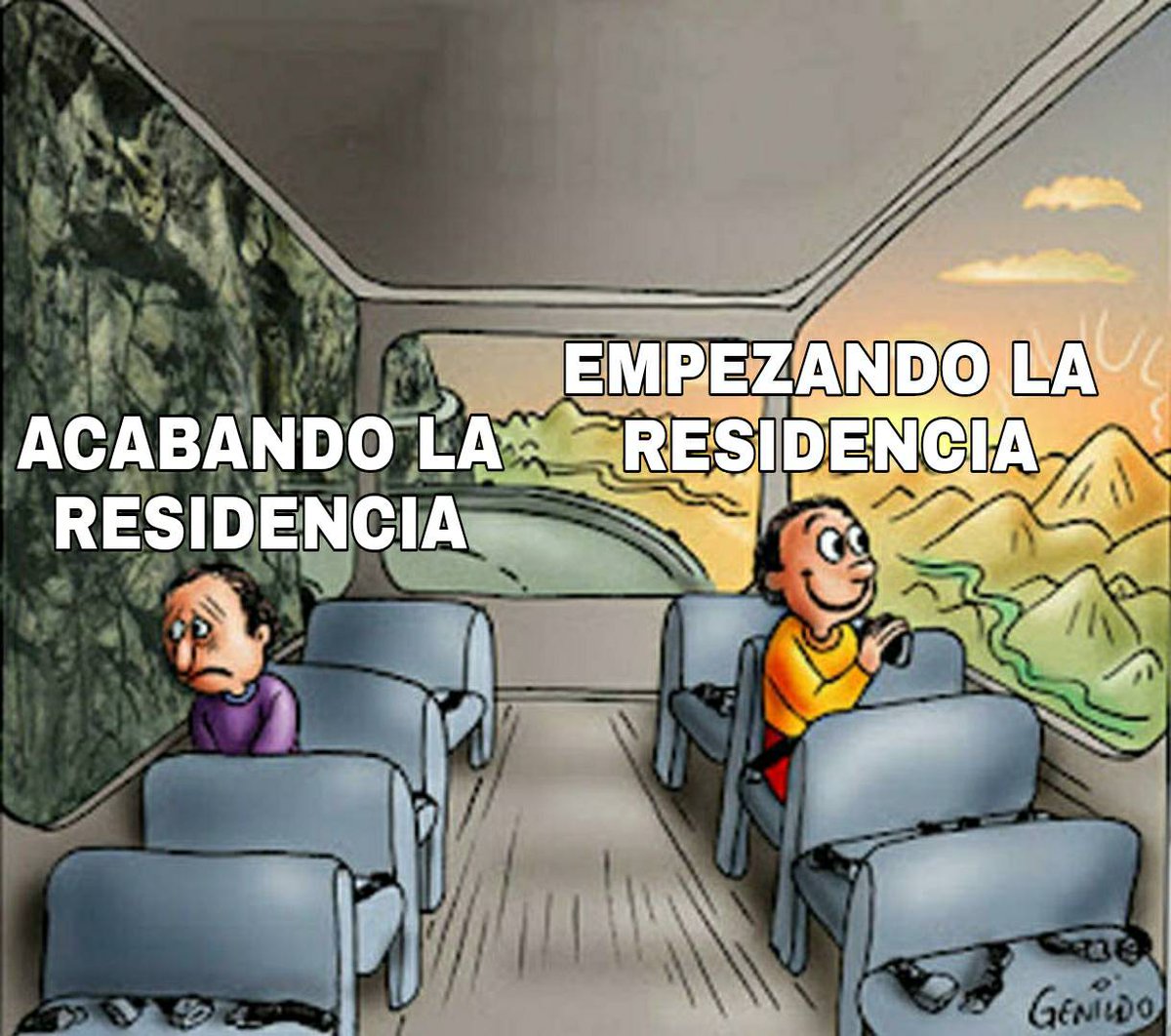 residentesSERAM's tweet photo. ¡Ay! Quién pudiera volver al inicio de la residencia...
#HUMORRX #memedicina #residentesrx https://t.co/YbXHBRAwq0