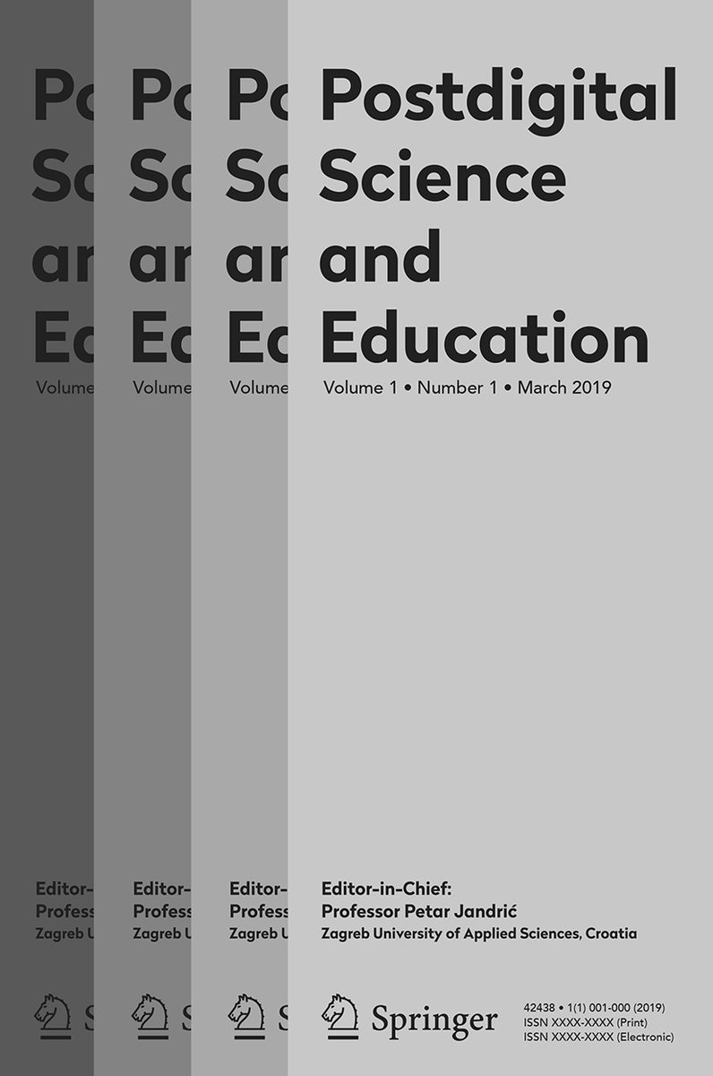 #Free2Read Beyond Technology in Online Postgraduate Education rdcu.be/cDos7
