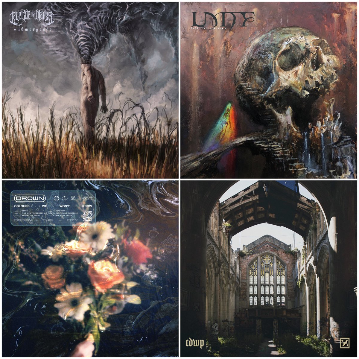 angel_gfi's tweet photo. 5. Submergence - Lacerate Thy Maker (@laceratethytx)
6. Pure Like Porcelain - Like Moths To Flames (@LMTF)
7. Colours We Won't Know - Drown This City (@DrownThisCityAU)
8. ZII - The Devil Wears Prada (@TDWPband) https://t.co/0fBmw70LRY