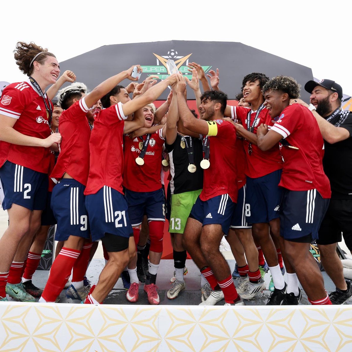 usl_youth's tweet image. We are the champions 🎶

#StartYourLegacy | @IronboundSC