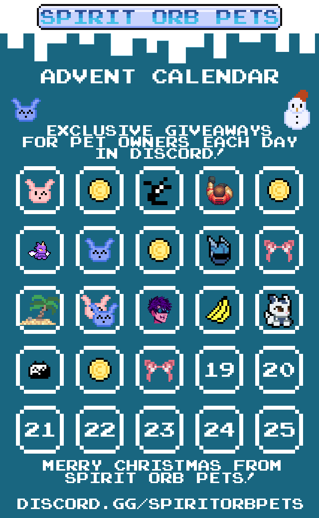 spiritorbpets's tweet image. On the 18th day of Advent my server gave to me:  2 Kawaii Club Cuties!  Twice the cute in; twice the winners!