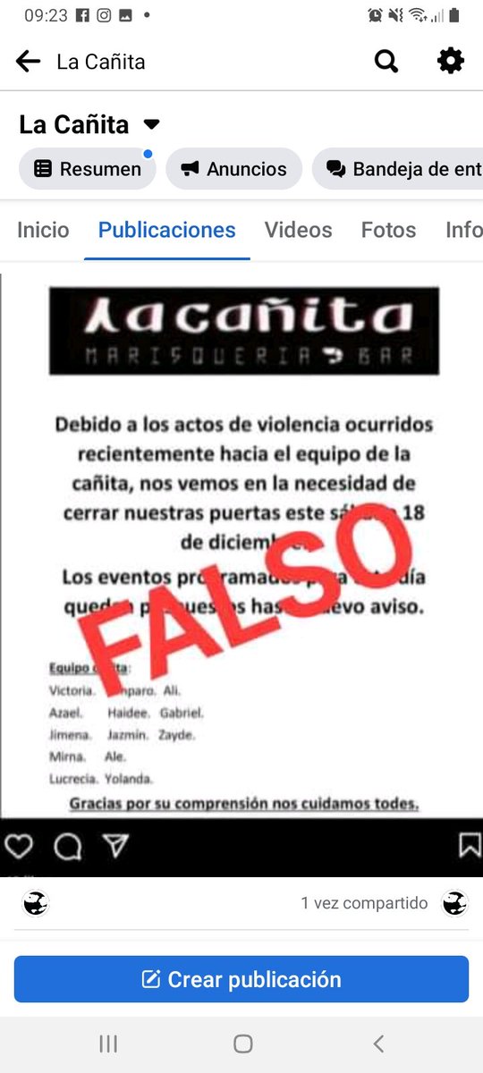 Apareció en la red de instagram este comunicado FALSO fruto de la manipulación y violencia que yo Diana vengo sufriendo desde hace años por parte de Ali Gua Gua.
+info en el fb de La Cañita
#aliguaguaviolentadora
#lacañitaresiste