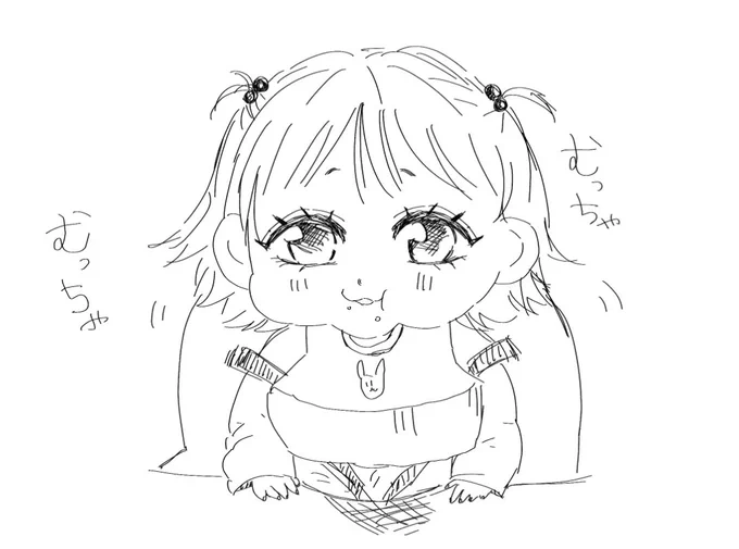 ⚠️夏の子供(捏造)います⚠️
※雑落書き
※何でも許せる人向け
娘ちゃんにご飯食べさせる夏パパ🍚👶🍽 