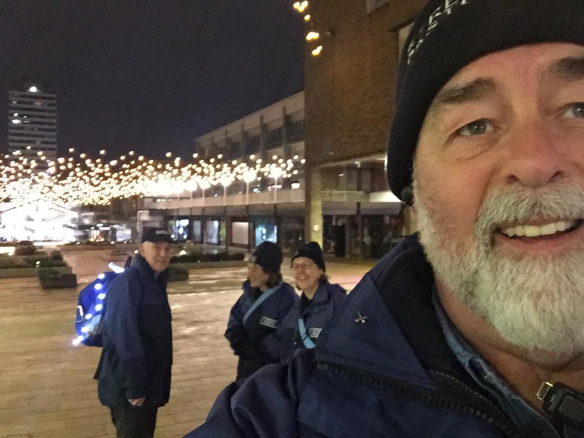 CovStreetPastor's tweet photo. Street pastors out late last night looking after our Christmas revellers https://t.co/aILfh80kG3