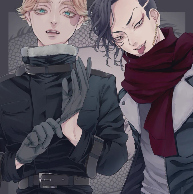 ココとイヌピ🐲 #東卍FA 