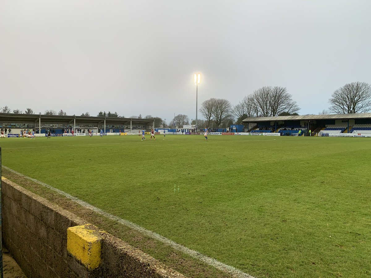 sfniven's tweet photo. My 50th game of the season. First ever visit to Stair Park for @KeltyHeartsFC at @StranraerFC https://t.co/v513i0k8My