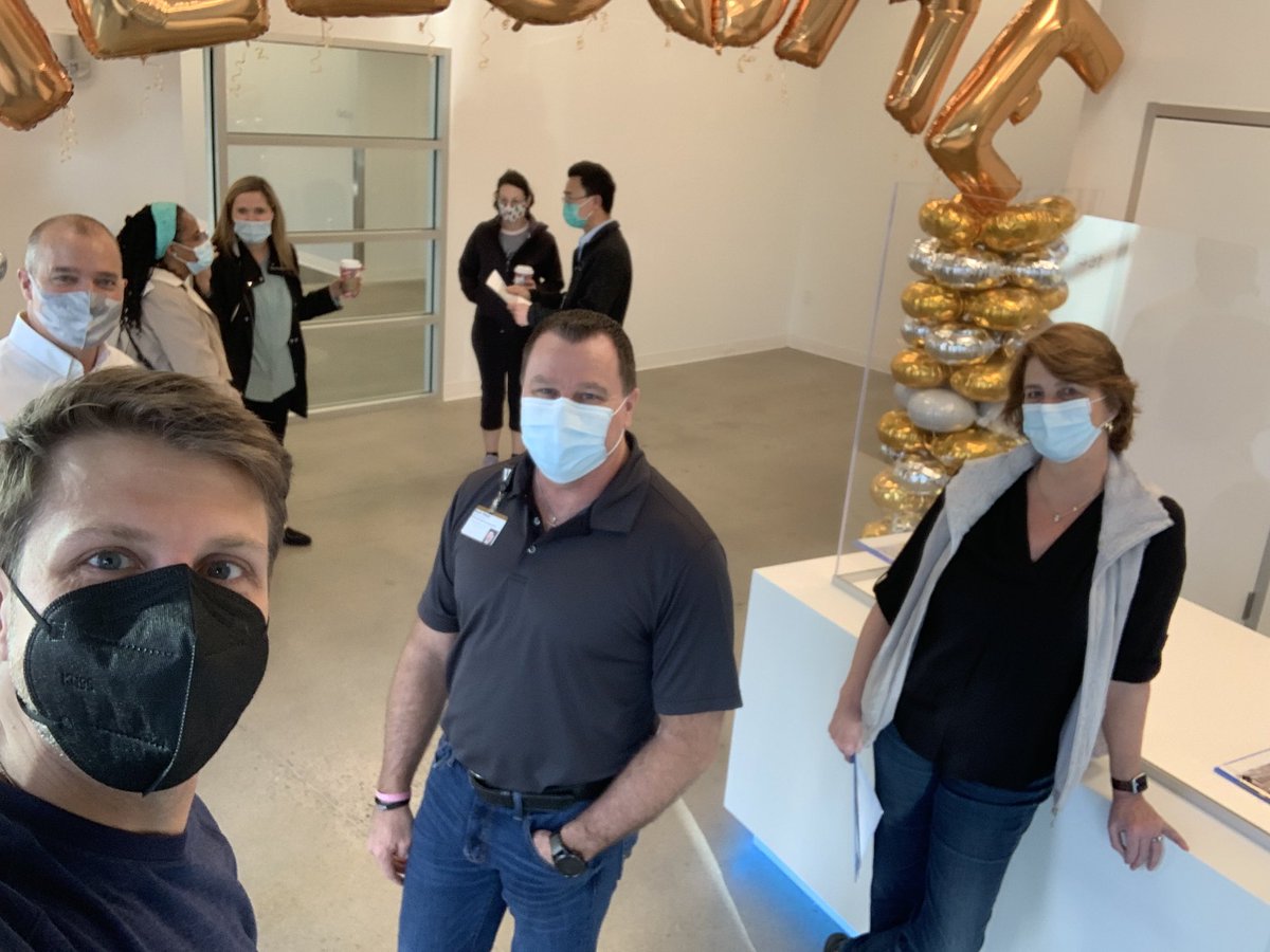 DxSteward's tweet photo. Today is the day - Open house for the new @VUMChealth Diagnostic Labs’ 100,000 square foot facility before renovations (equivalent to two football fields)! #PathTwitter @VUMCPathology @AdamSeegmiller @JGordetsky @romneyintn https://t.co/EL8kezDwGP