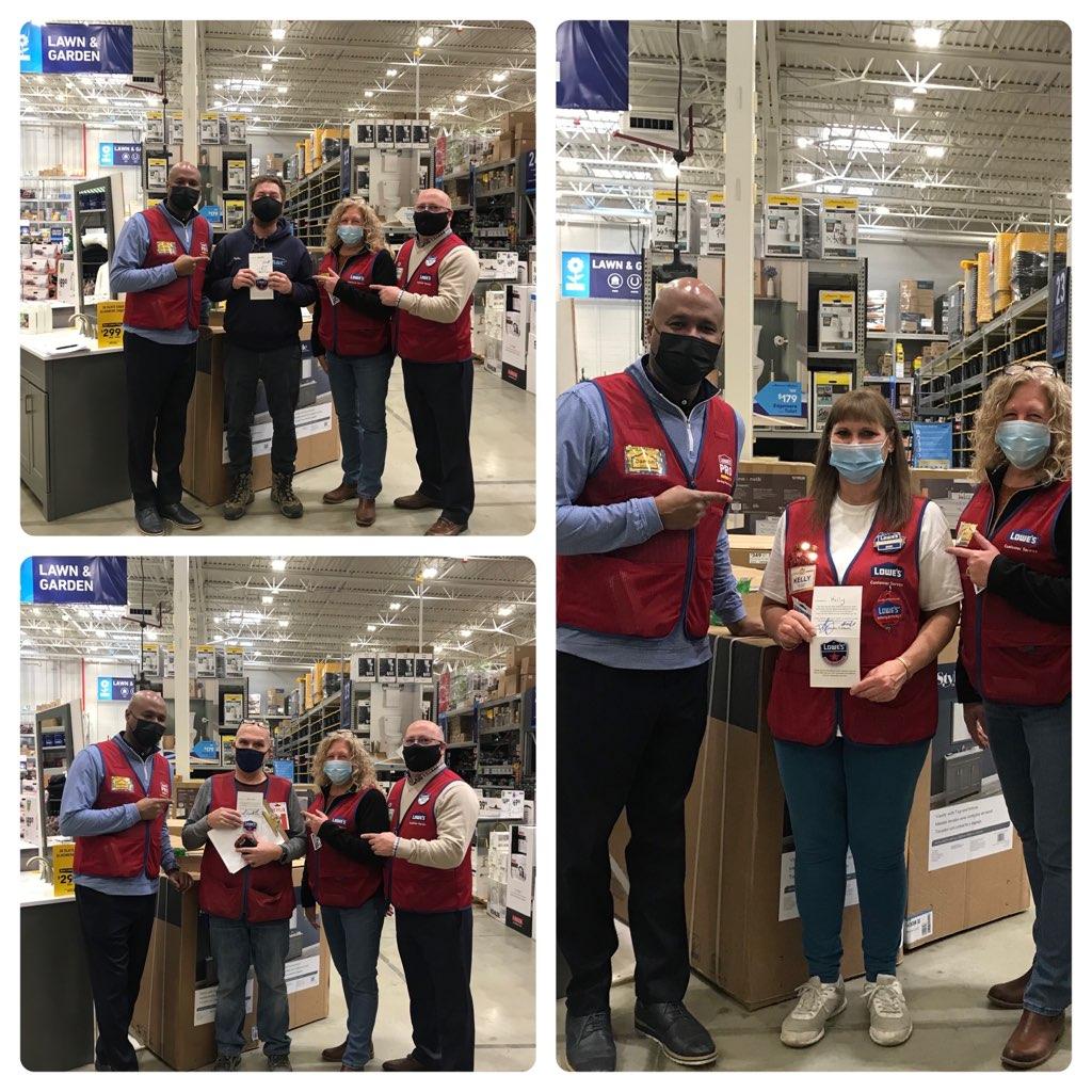 DaniPedullaHR's tweet photo. Great day of #training and #recognition with our regional team and special guest Chris McFarland at our #Lowes of Lehighton! #nowhiring @britt_faulk @WileyLorena @DamonBennettR7 @CobyLeleaux https://t.co/Lm8dNiRSWL
