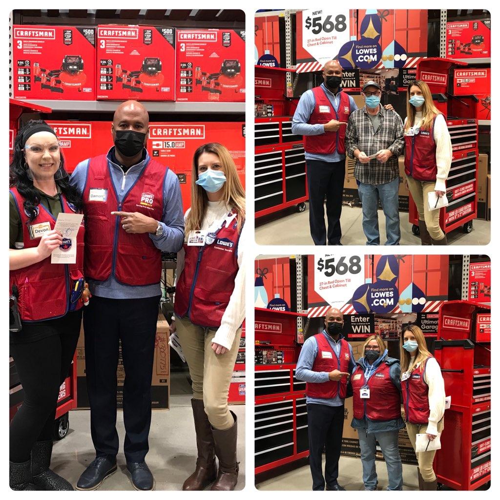 DaniPedullaHR's tweet photo. Great day of #training and #recognition with our regional team and special guest Chris McFarland at our #Lowes of Pottsville! #nowhiring @LowesPottsville @Sflaherty553 @WileyLorena @DamonBennettR7 @CobyLeleaux https://t.co/DrOeEojT4u