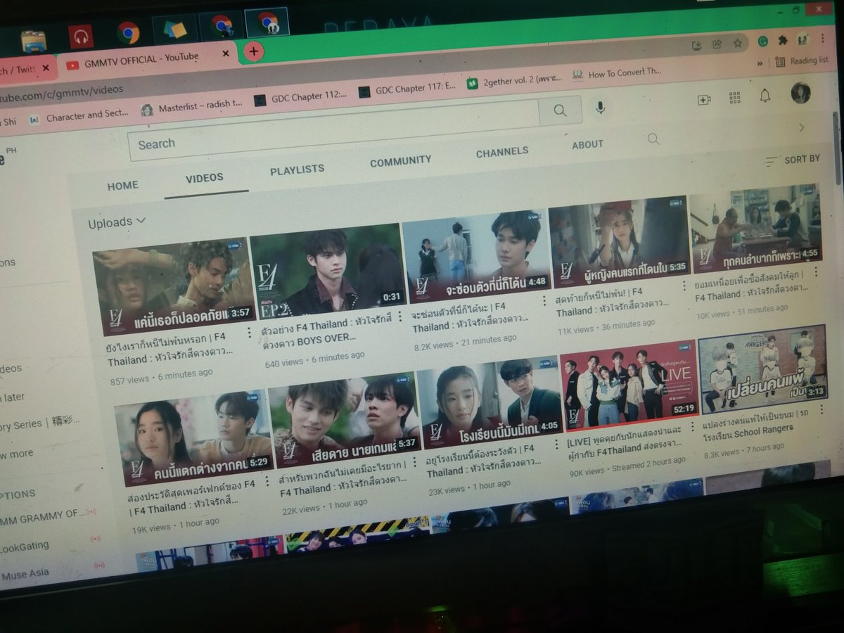 So i was doing screen recording for my favorite scenes 😏 then when im in part2 of episode1 it suddenly show that it will be not available in my country 😭 d@mn i don't want the filipinodub 😭 the original voice has different vibes for me #F4Thailand #F4ThailandEP1