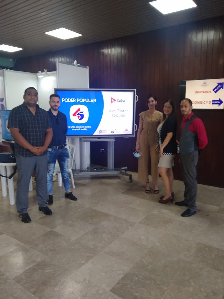 📢AHORA: Como parte de las actividades del período de sesiones d la <a href="/AsambleaCuba/">Asamblea Nacional Cuba</a> se presenta Apk desarrollada por Centro <a href="/cegel_uci/">CEGEL</a> de <a href="/universidad_uci/">Universidad de las Ciencias Informáticas</a>. La #DTT acompañando el proceso. #CubaViveYRenace #CubanosConDerechos #TransformaciónDigital #ConectadosAlFuturo #SomosUCI