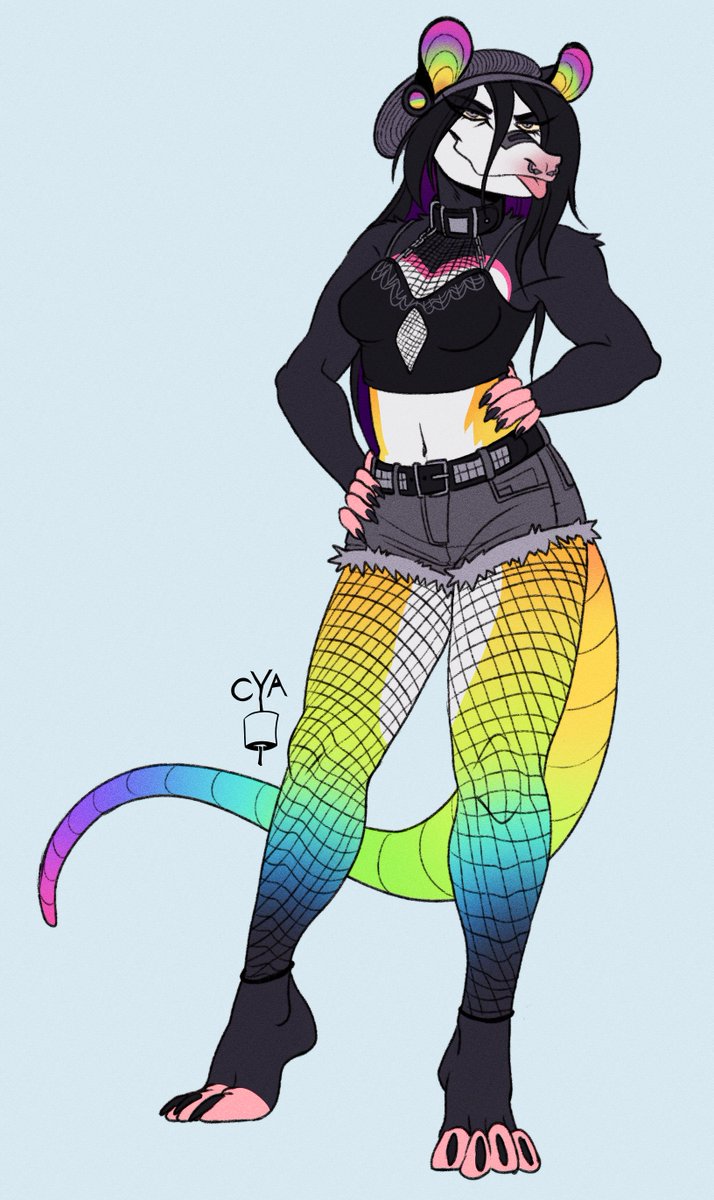 Full body for ChampagneMeff! 🌈