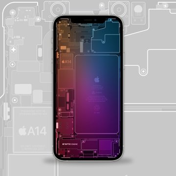 Iphone12の中身が見える壁紙が公開 全9種 Iphone Mania