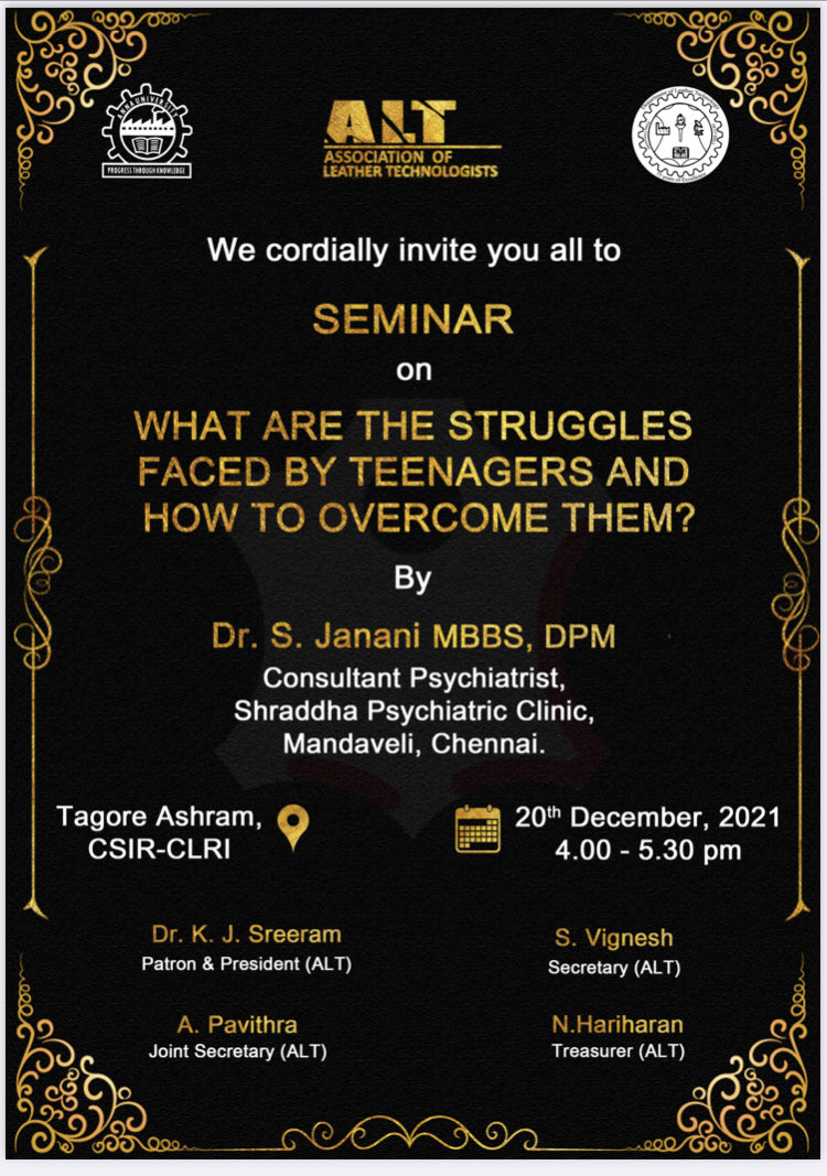 BalaramanMadhan's tweet photo. Seminar organised for our https://t.co/EuXJa2hGxn students https://t.co/4MWb9bL4aA