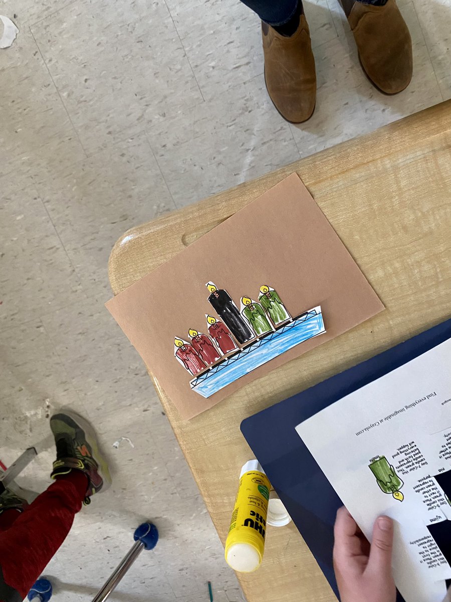 mmecwhite's tweet photo. This week with Mme White: We learned more about different holidays and expressions, were crafty and creative, played trivia games to see what we know, and formed connections to ourselves and the world. Such a jam packed week, but they had so much fun 🥰! https://t.co/VILY5pxfkx