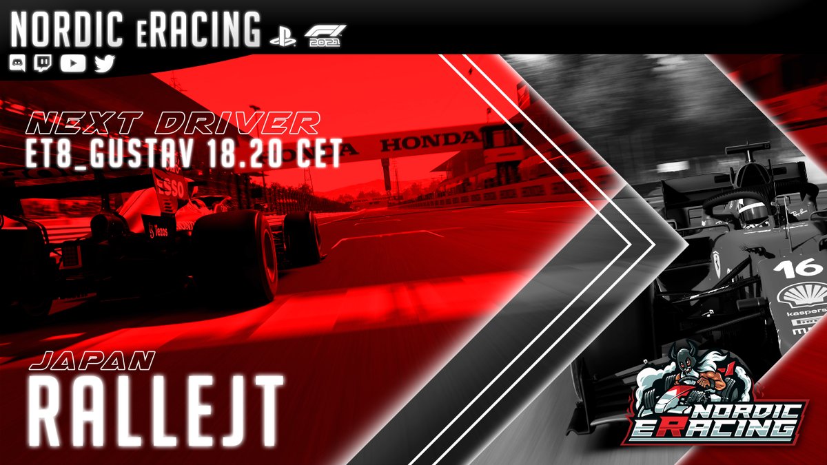 A late driver change, means that next man in the car is <a href="/RalleJT/">Rasmus Juul-Ammitzbøll</a>!

Go on an support him on these 2 POVs:
RalleJT's POV | Twitch.tv/RalleJT
Official stream | Twitch.tv/24ofF1

Remember that you can donate to the causes that we race for tonight at the official stream!