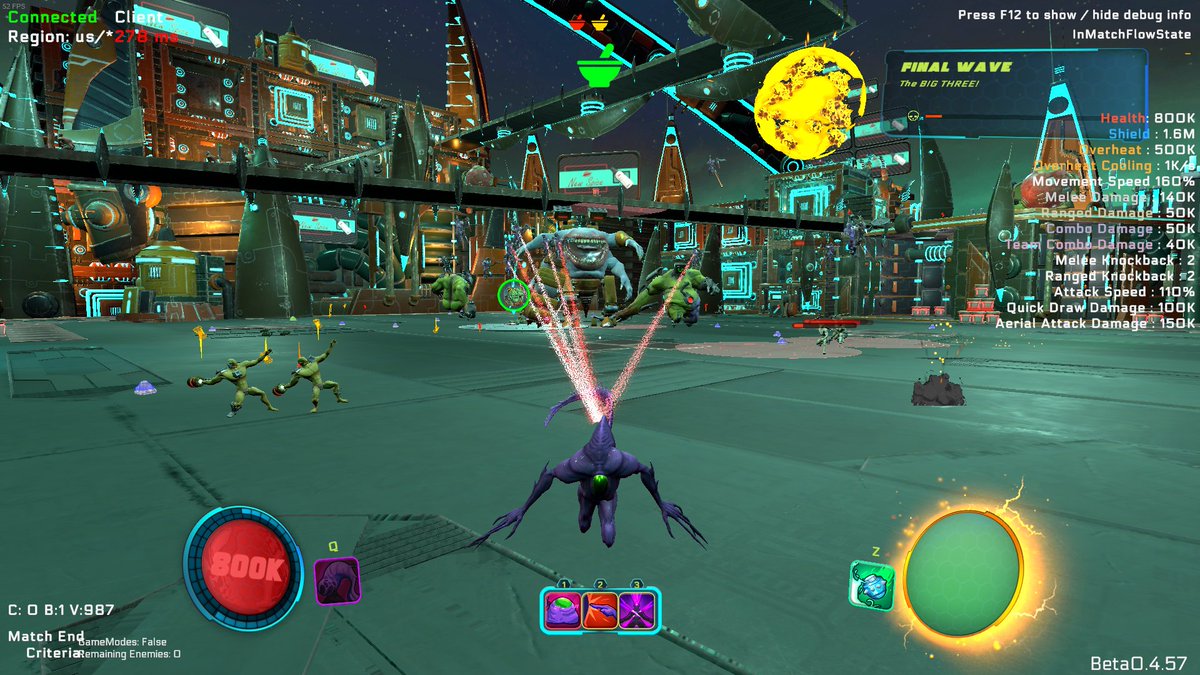 BadaSpStation's tweet image. Happy #ScreenshotSaturday, folks!!

Last Wednesday we tested on stream and took a quick screenshot! Several ranged hordes targeting the Puppeteer at the same time😱 We thickened the lasers so they are easy to locate!

Share us your games too!

#indiegames #gamedev #IndieGameDev